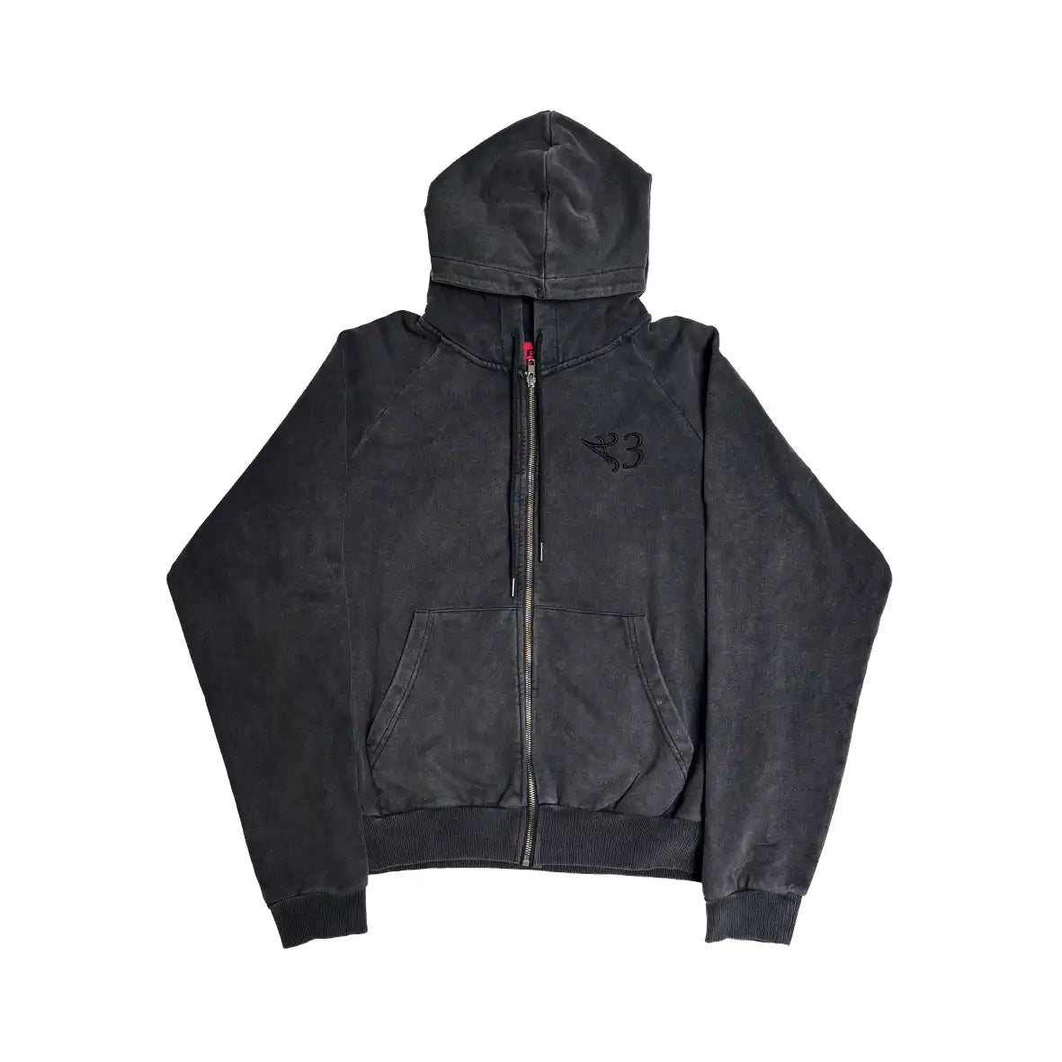 PPSC Heart Logo Zip Dark Grey