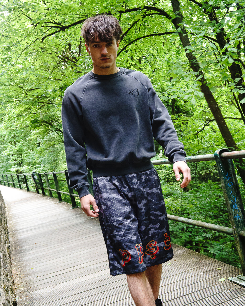 PPSC Heart Logo Crewneck Dark Grey