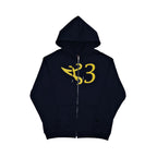 PPSC Heart Logo Zip Hoodie Navy