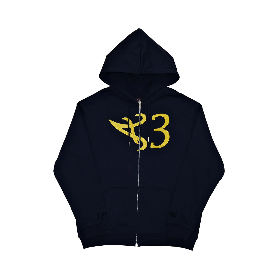PPSC Heart Logo Zip Hoodie Navy