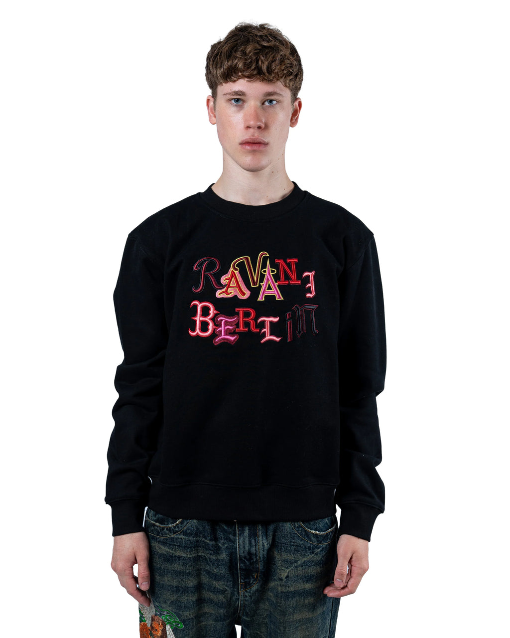 RAVANI All Star Crewneck Red