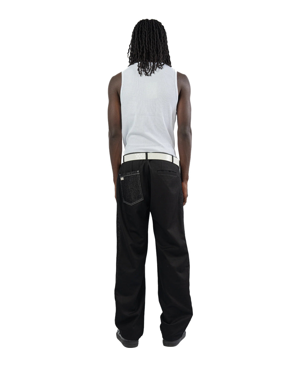 RAVANI Denim Suit Pants