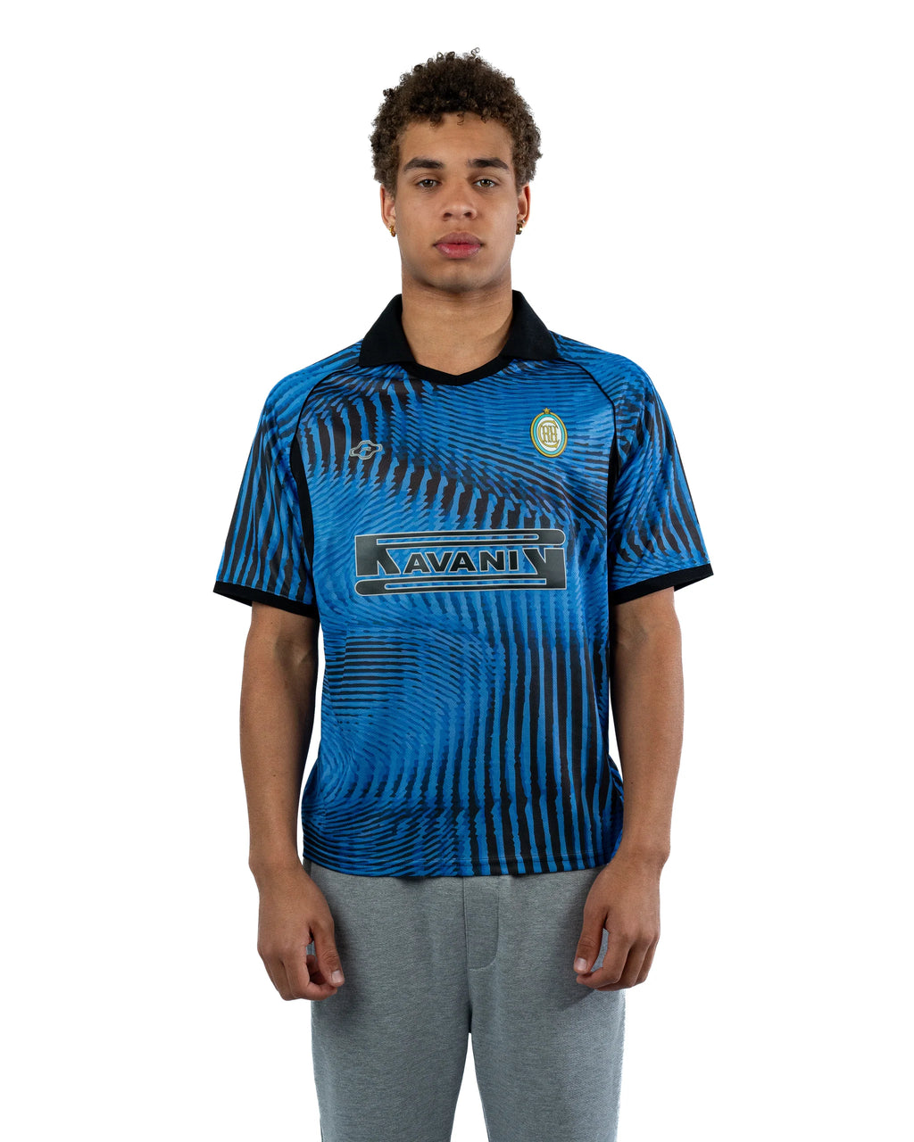RAVANI FC Ravani 7 Years Jersey Black Blue