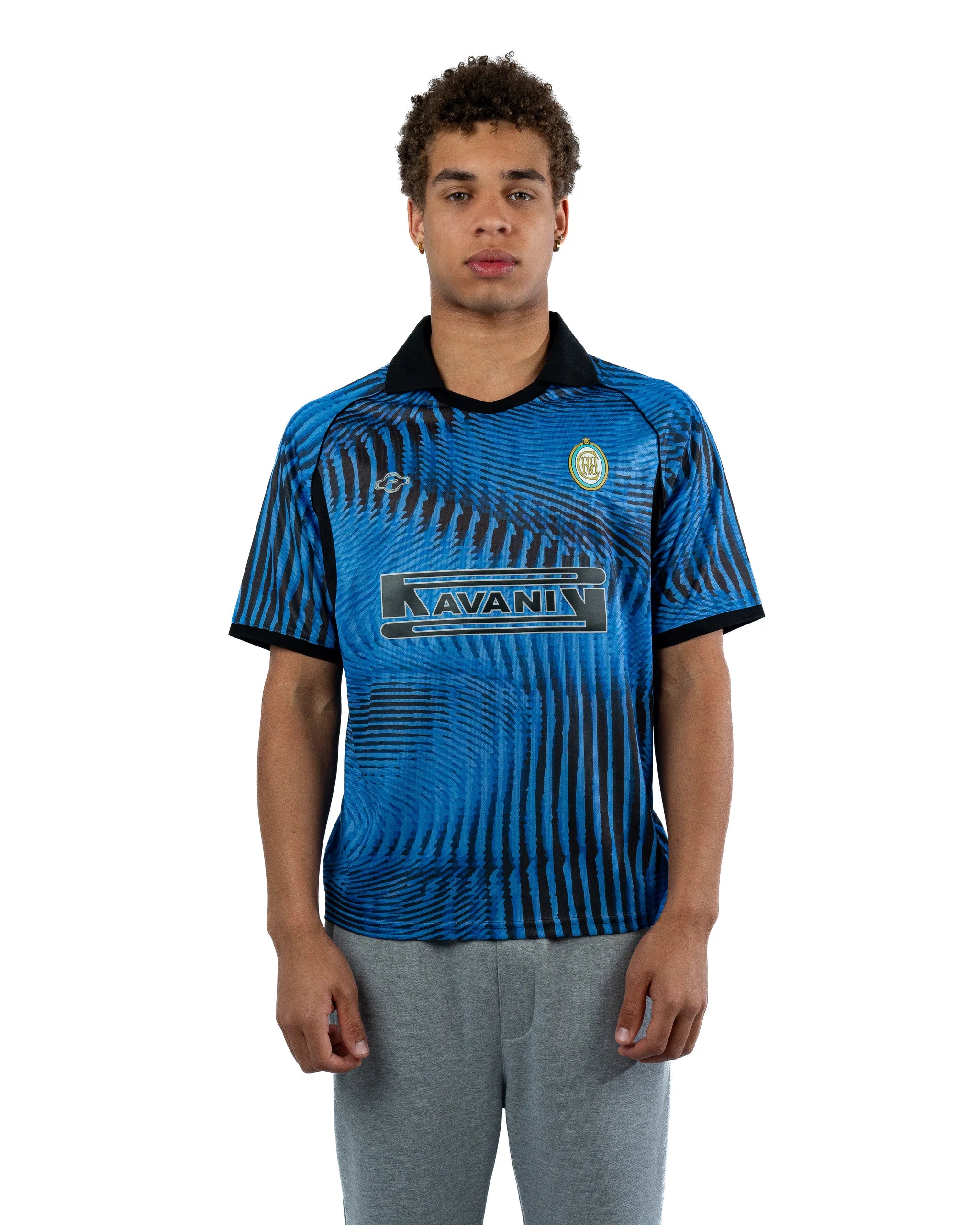RAVANI FC Ravani 7 Years Jersey Black Blue