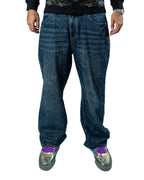 RAVANI Hidden Dragon Blue Denim