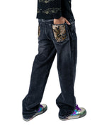 RAVANI Hidden Dragon Grey Denim