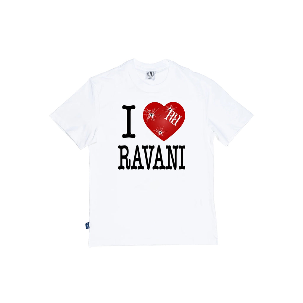 RAVANI I luv Ravani T-Shirt White