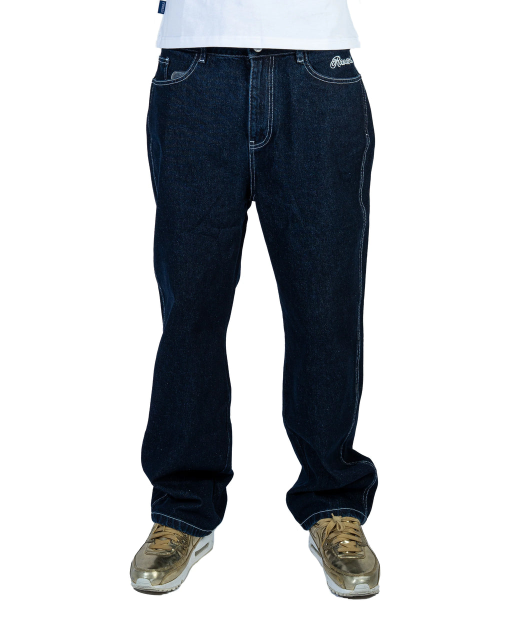 RAVANI Nazar Paisley Denim Navy