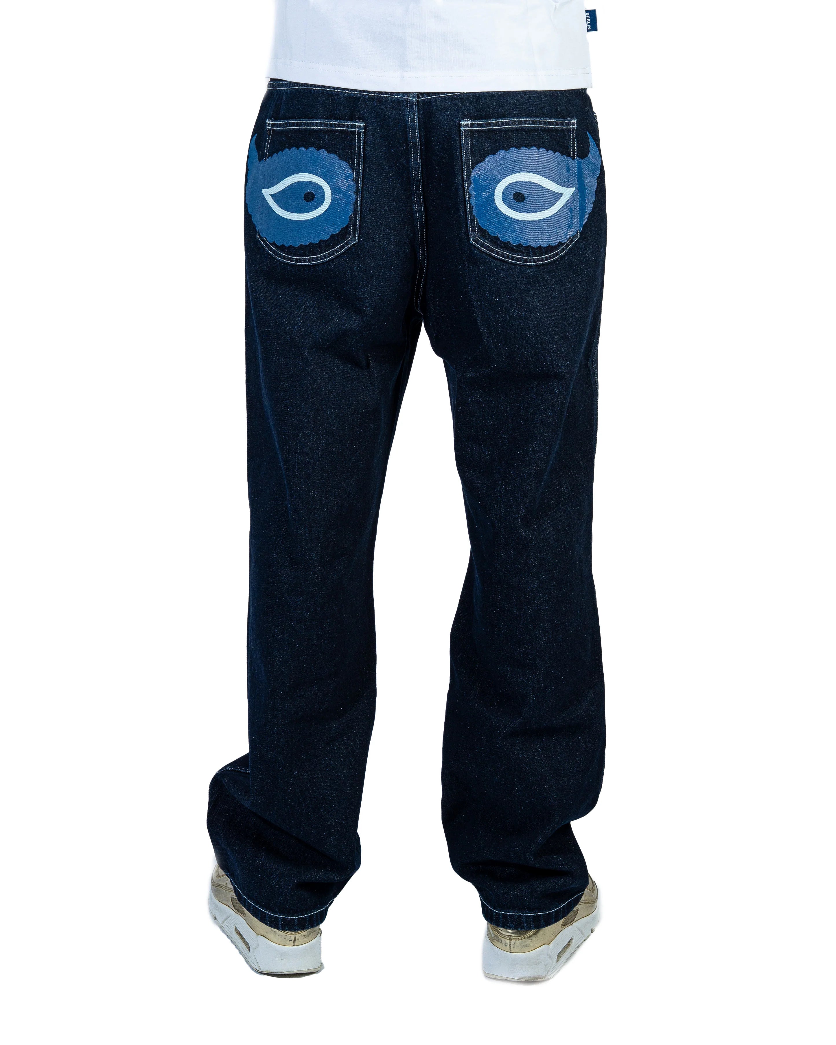 RAVANI Nazar Paisley Denim Navy