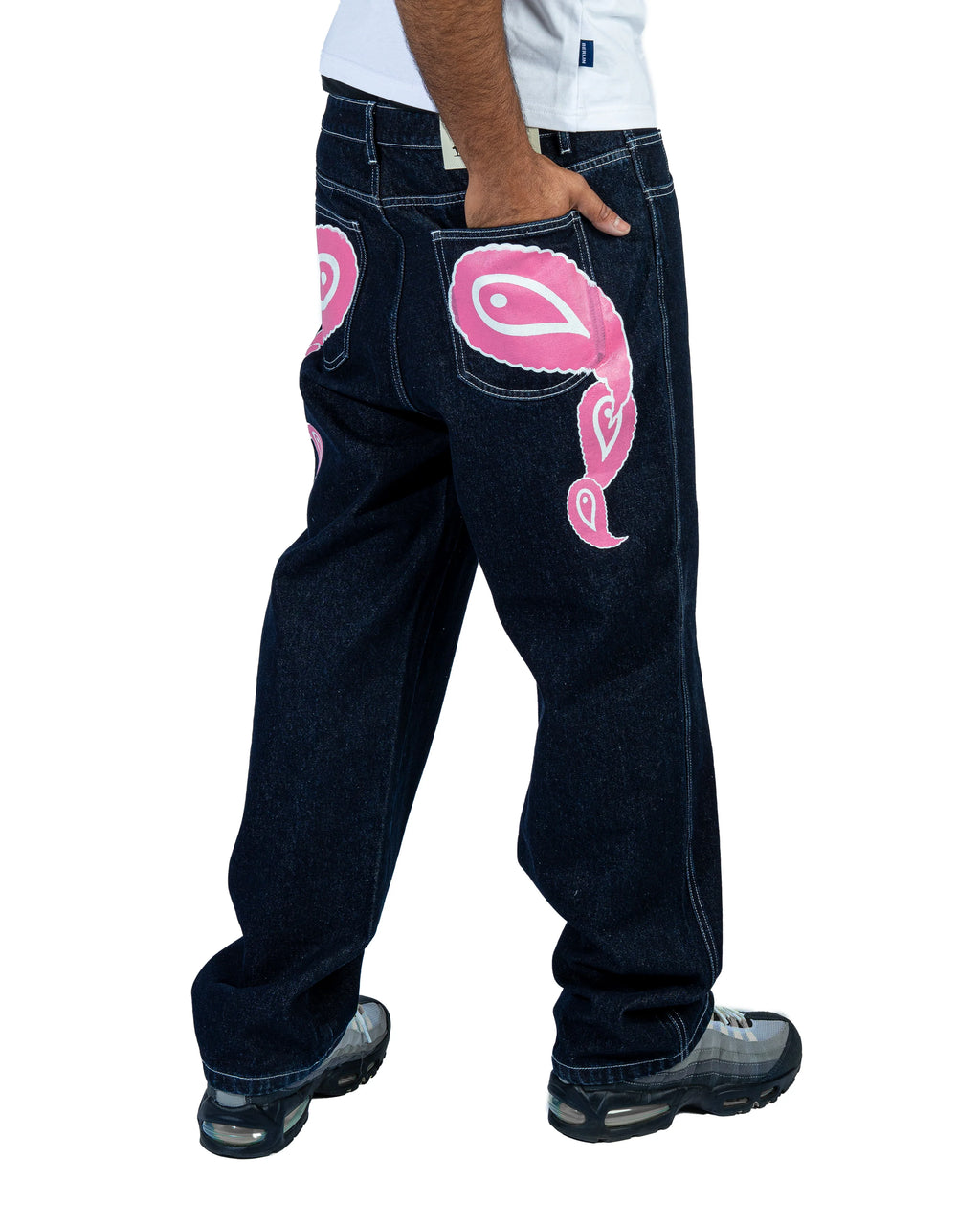 RAVANI Nazar Paisley Denim Pink