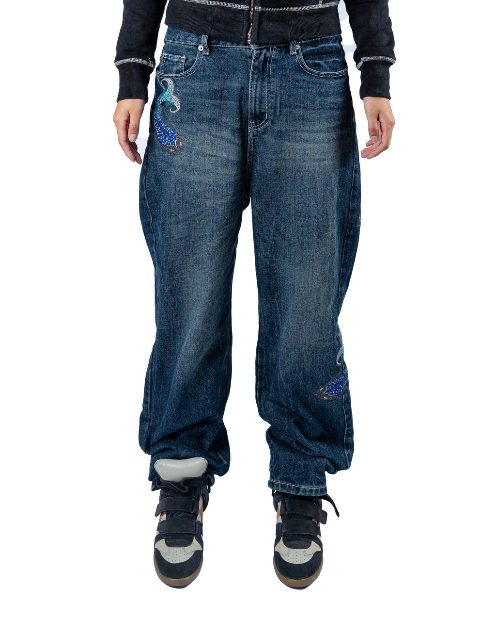 RAVANI Persian Mahi Long Denim