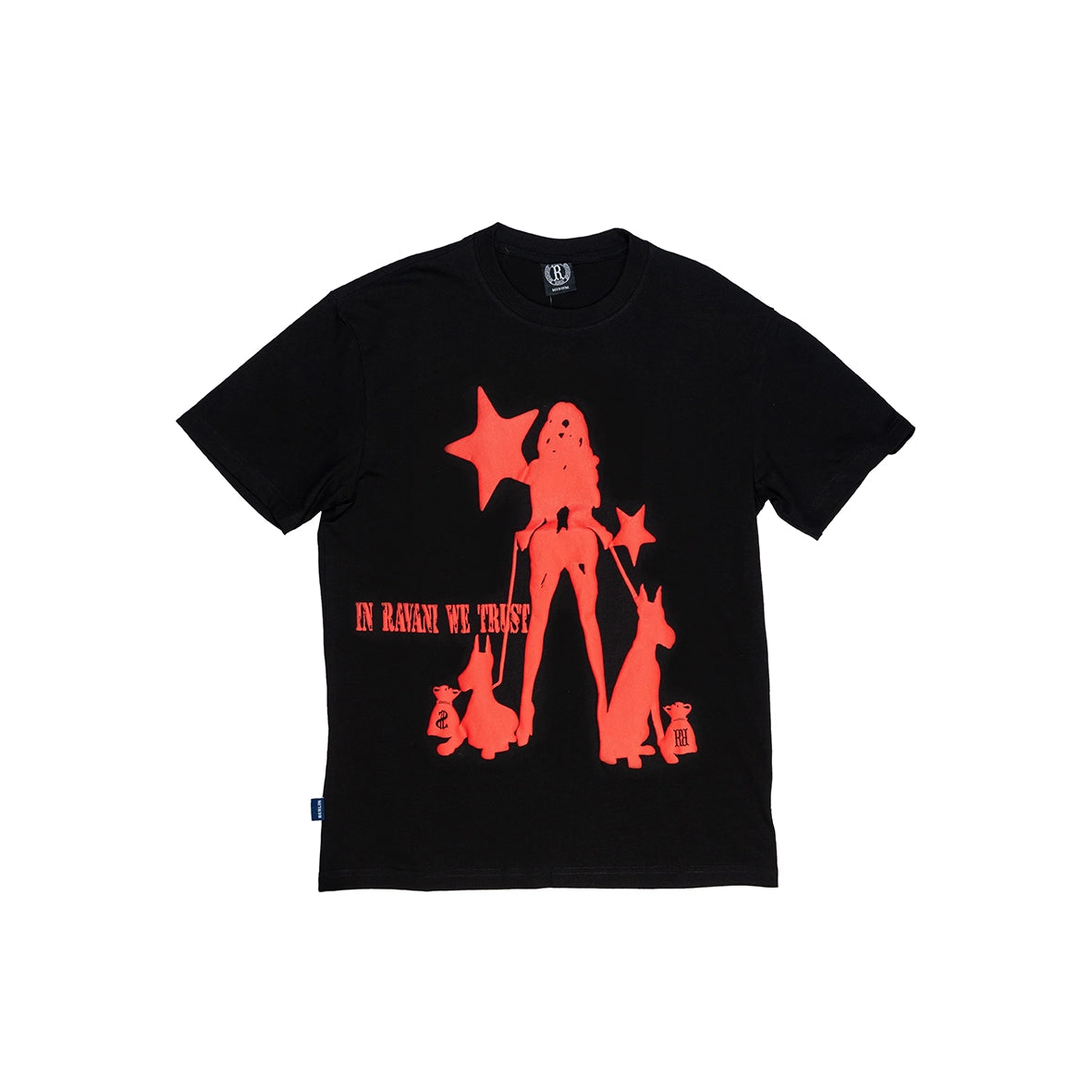 RAVANI RWT Diva T-Shirt Black