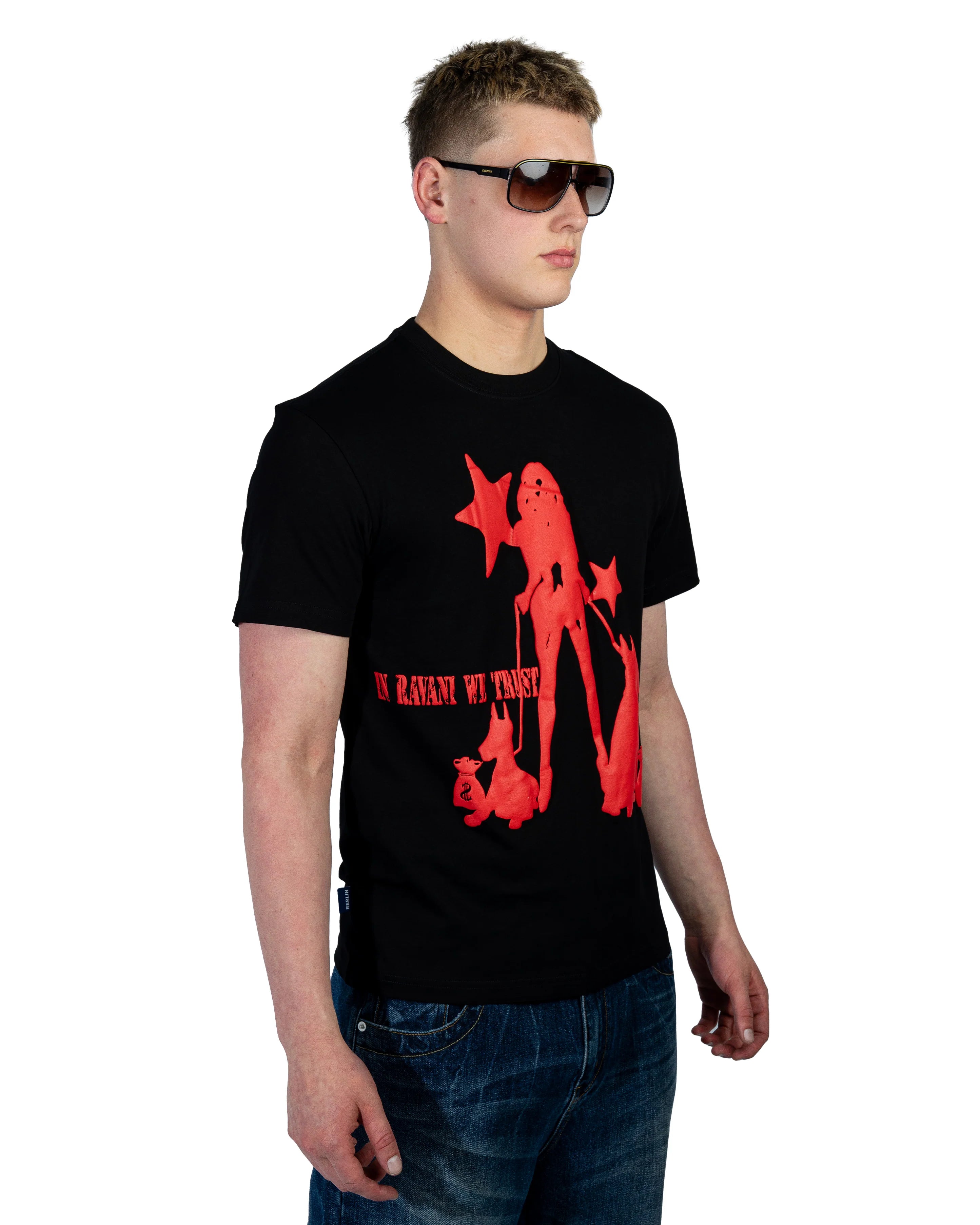 RAVANI RWT Diva T-Shirt Black