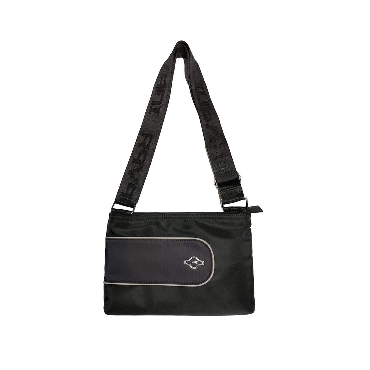 RAVANI Raze Nylon Bag Black Silver