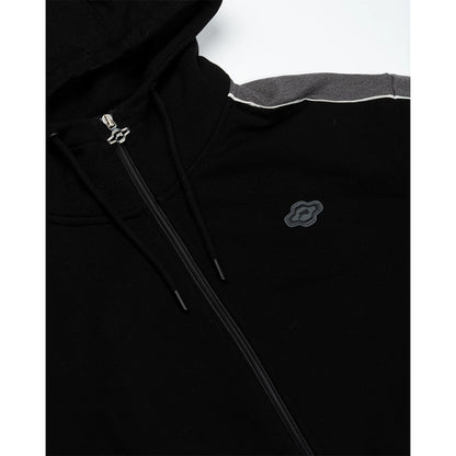 RAVANI Raze Panel Hoodie Black