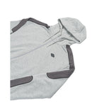RAVANI Raze Panel Hoodie Heather Grey