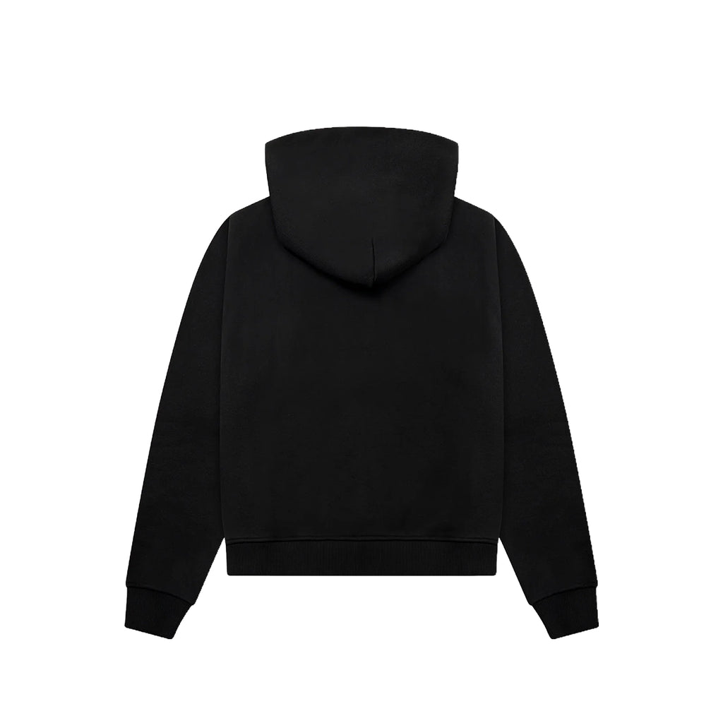 RYA Boxy Fit Zip Hoodie Black