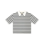 RYA Hamptons Polo Striped Black White