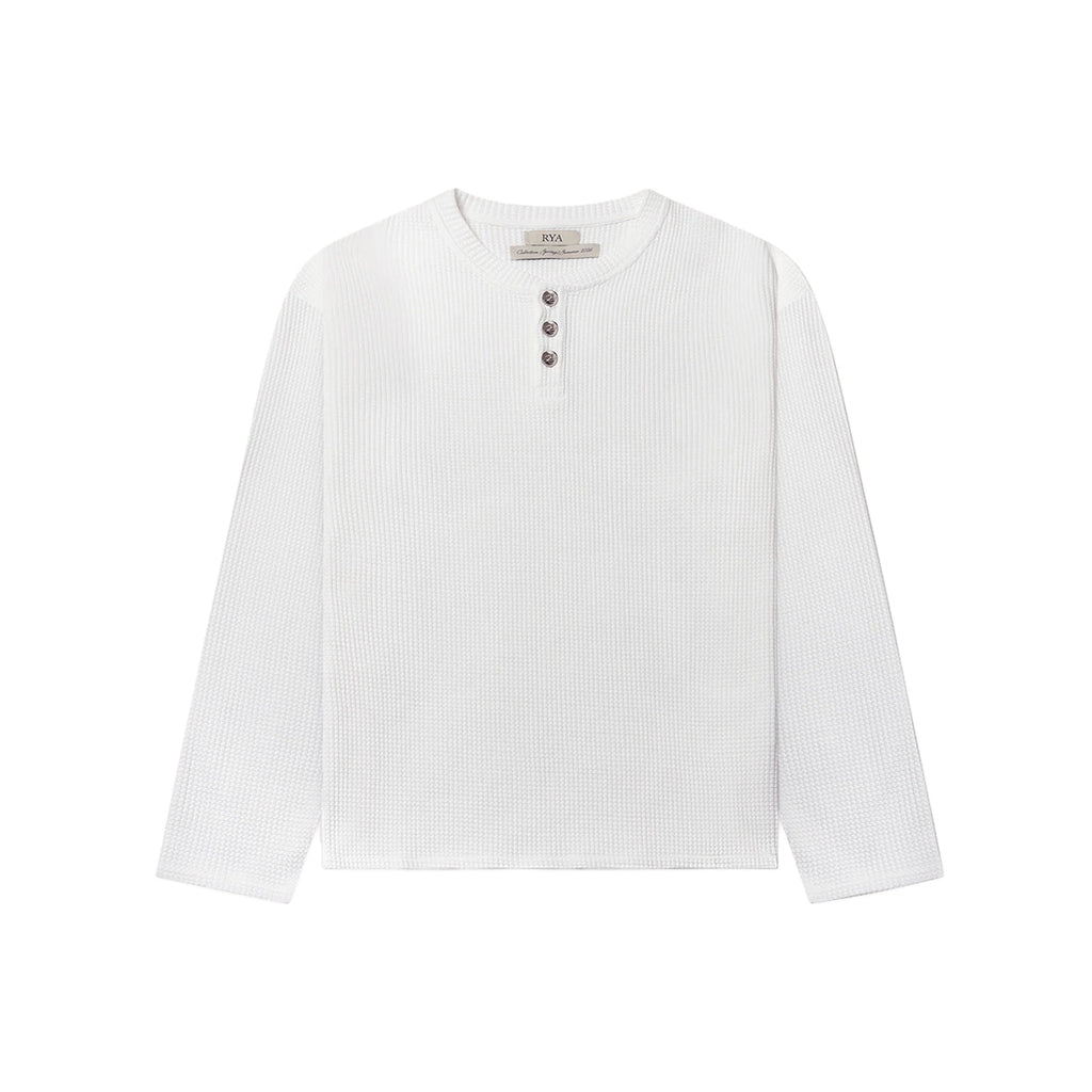 RYA Henley Longsleeve White