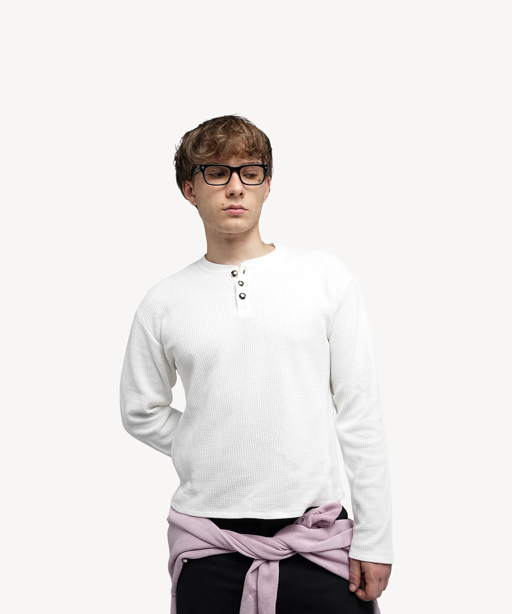 RYA Henley Longsleeve White