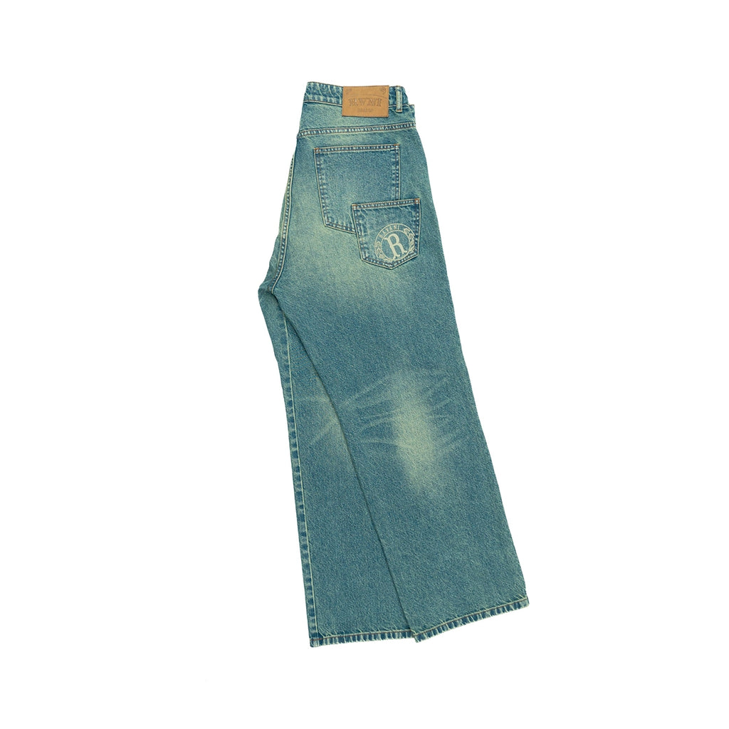 RAVANI Baggy OG Denim Green Wash
