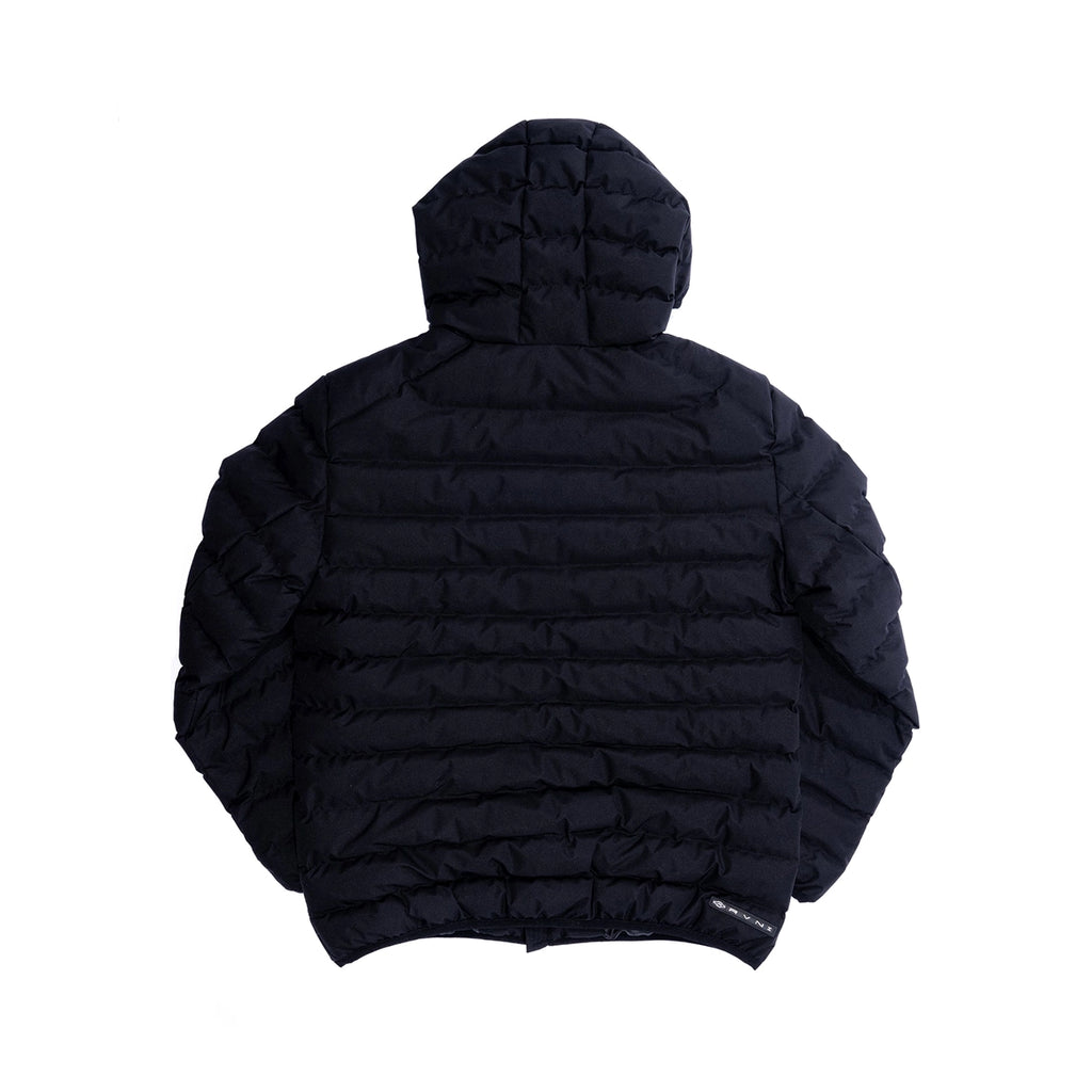 RAVANI Raze Puffer Jacket Matt Black