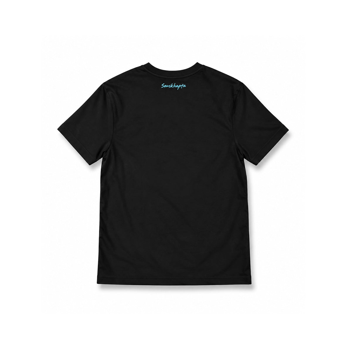 SOUSKHAPTA Cheetah Print S T-Shirt Black