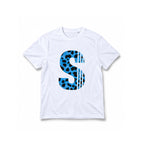 SOUSKHAPTA Cheetah Print S T-Shirt White