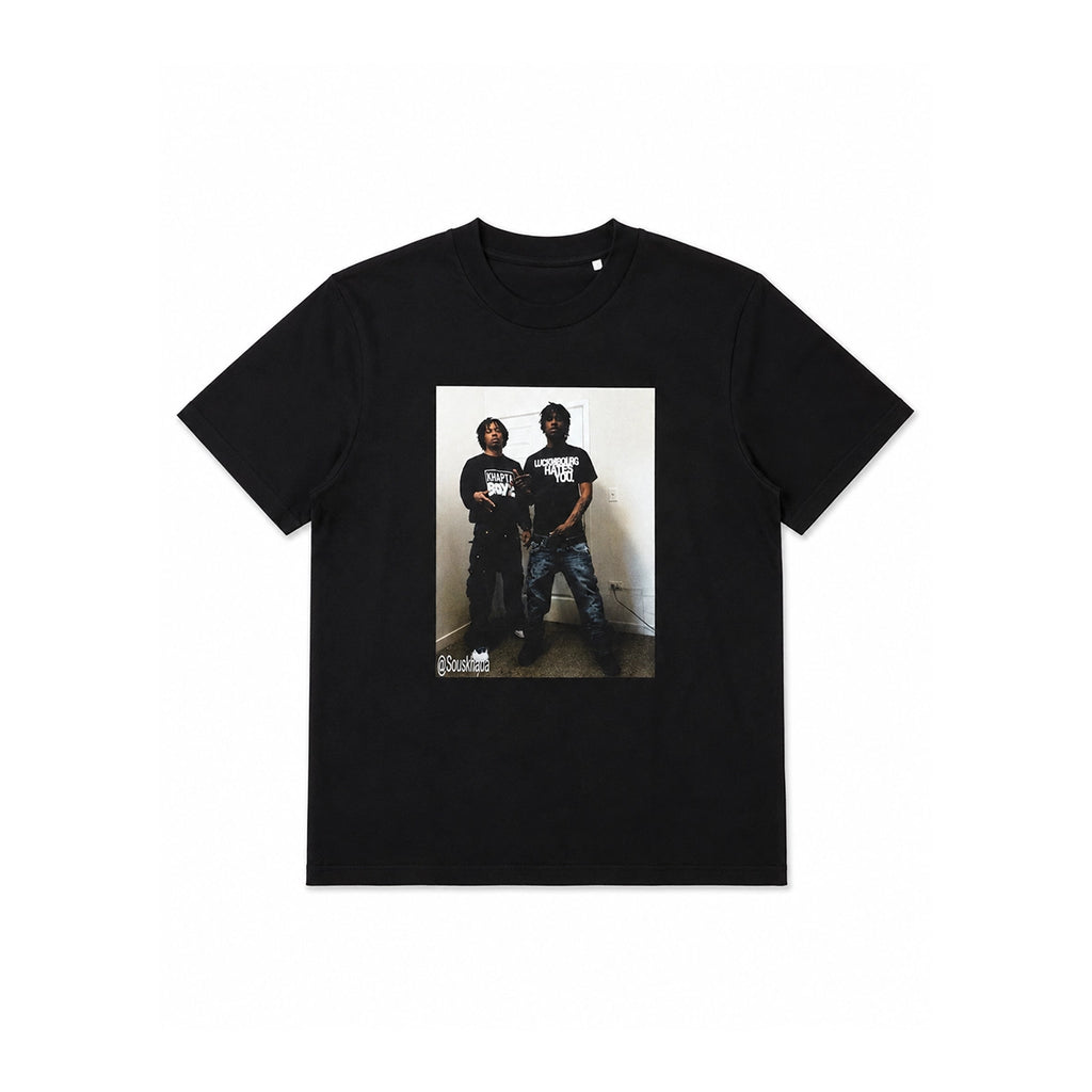 SOUSKHAPTA Chief Keef T-Shirt Black
