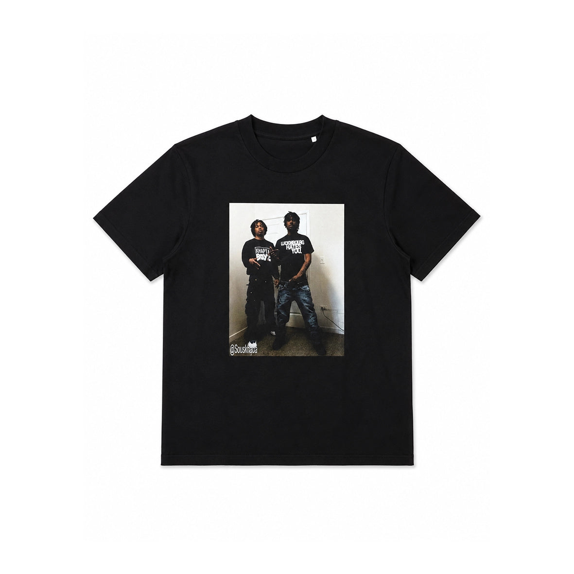 SOUSKHAPTA Chief Keef T-Shirt Black