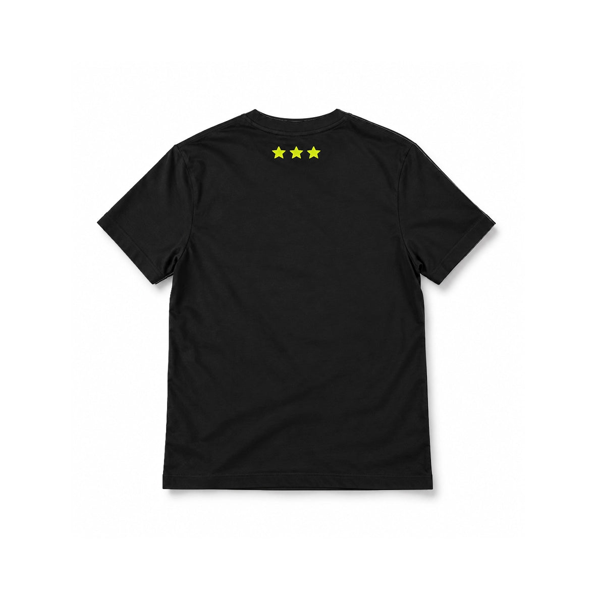 SOUSKHAPTA Pink Star T-Shirt Black