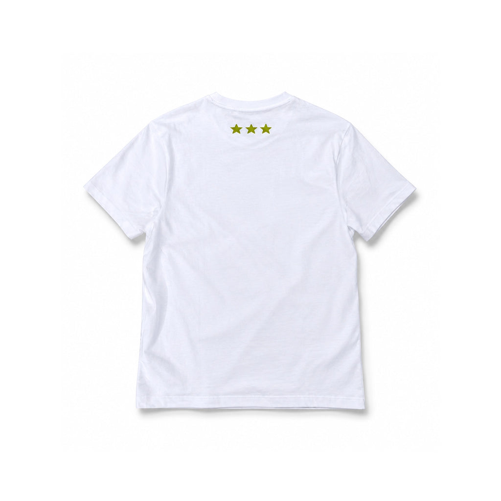 SOUSKHAPTA Pink Star T-Shirt White
