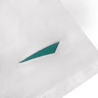 SPORTLECH ELEGANT Green Font T-Shirt White