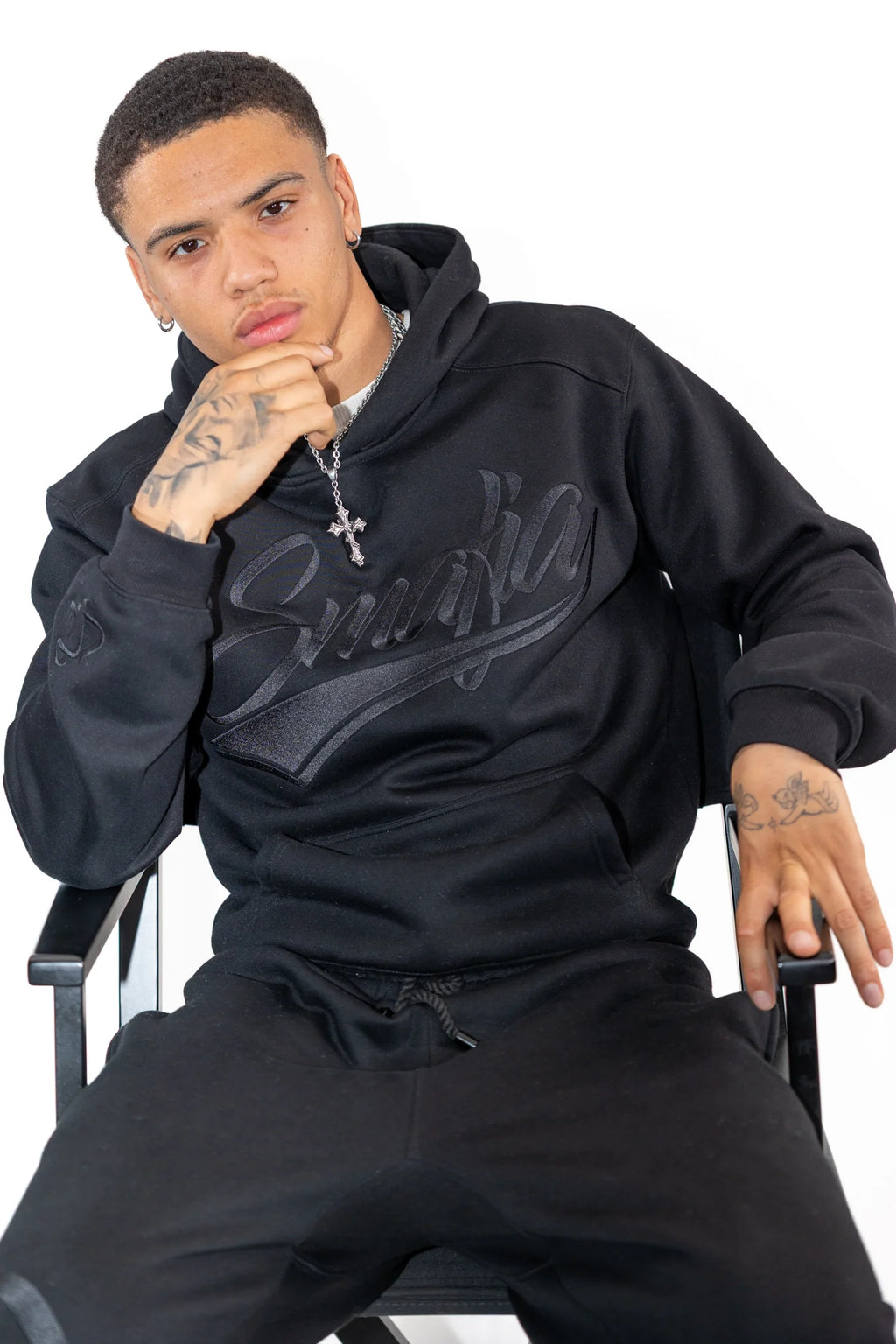 SPORTMAFIA Hoodie Black