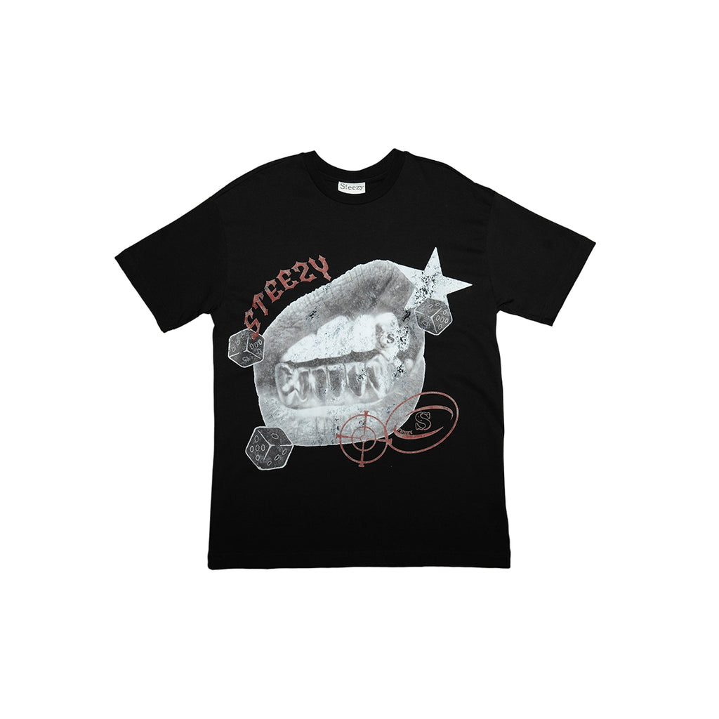 STEEZY Raw Talk T-Shirt Black