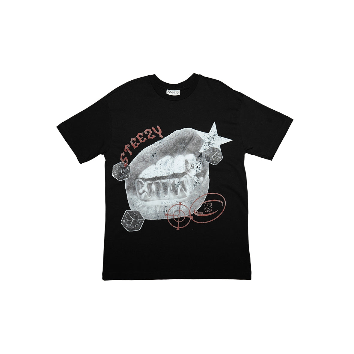 STEEZY Raw Talk T-Shirt Black