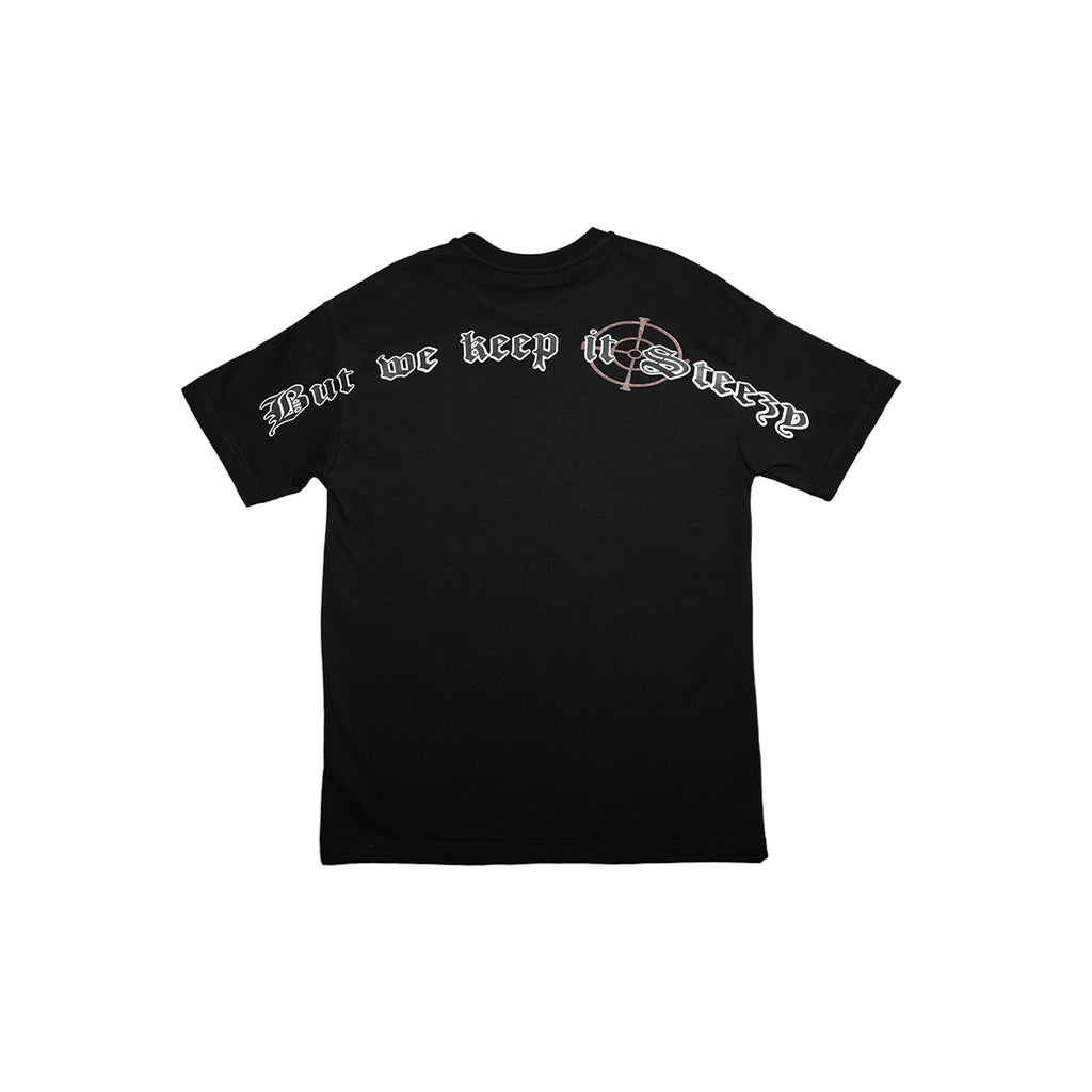STEEZY Raw Talk T-Shirt Black