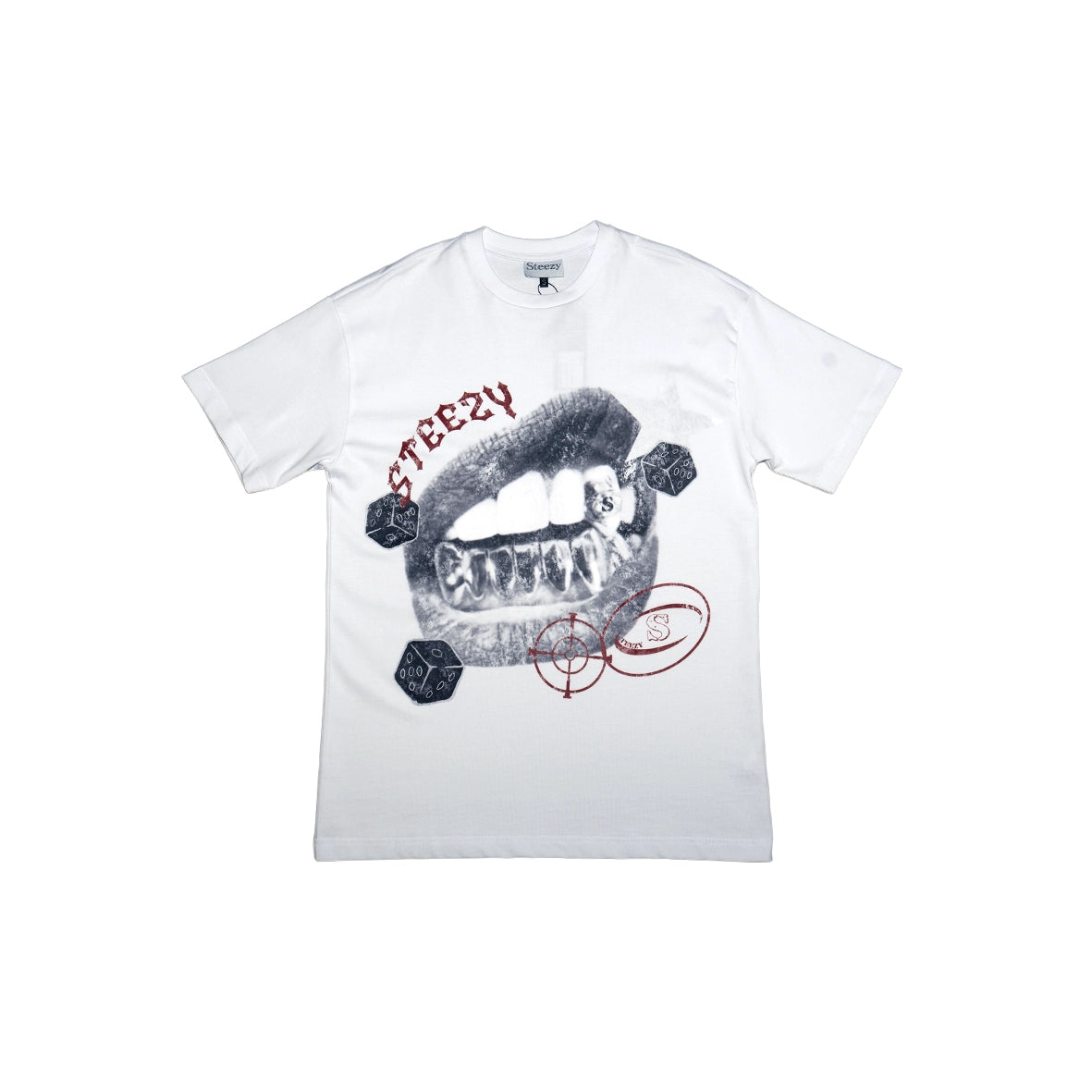 STEEZY Raw Talk T-Shirt White