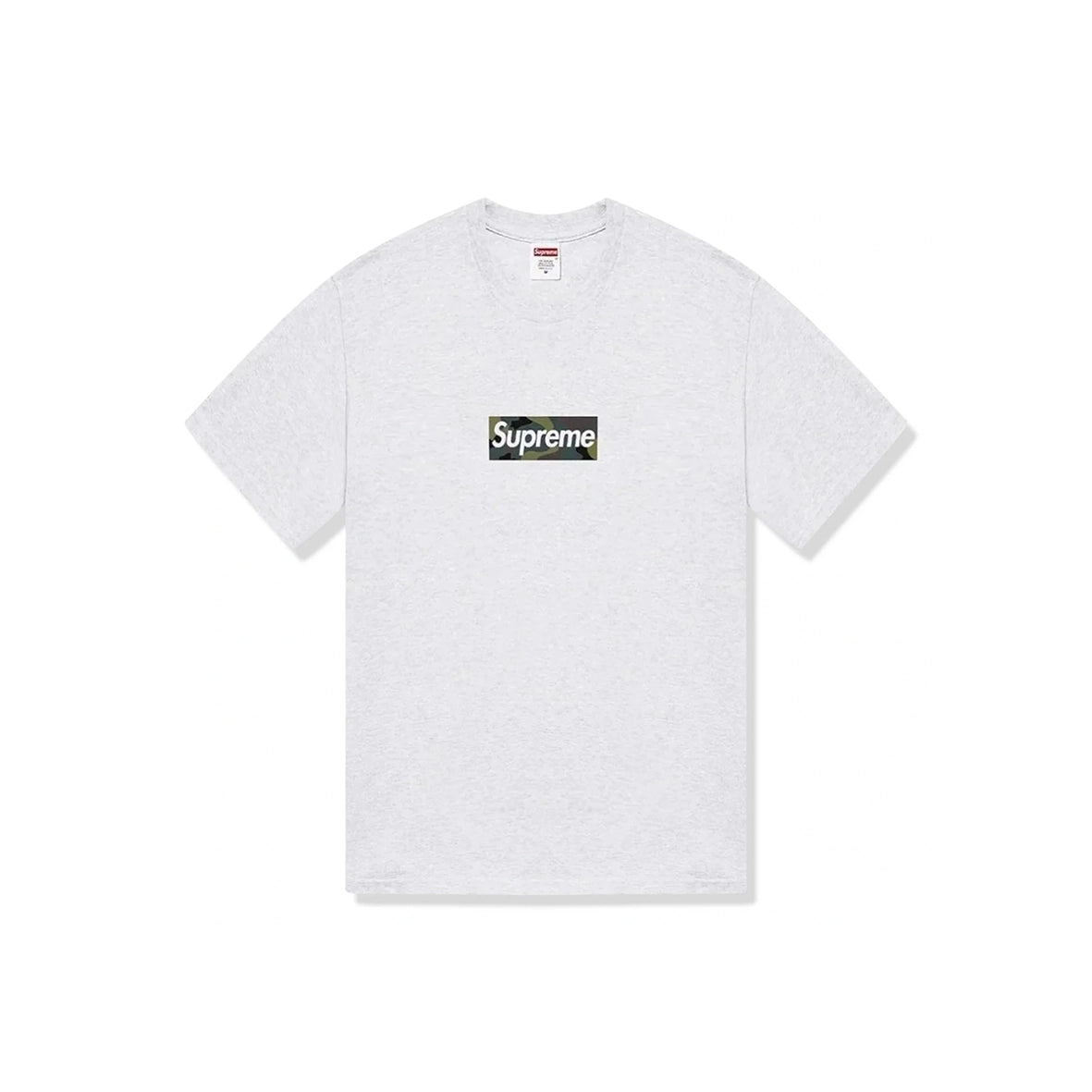 SUPREME Camo Box Logo T-Shirt Grey