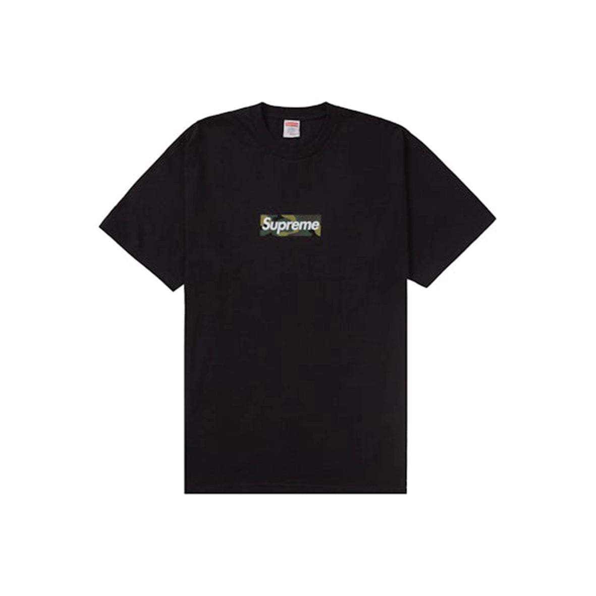 SUPREME Camo Box Logo T-Shirt Black