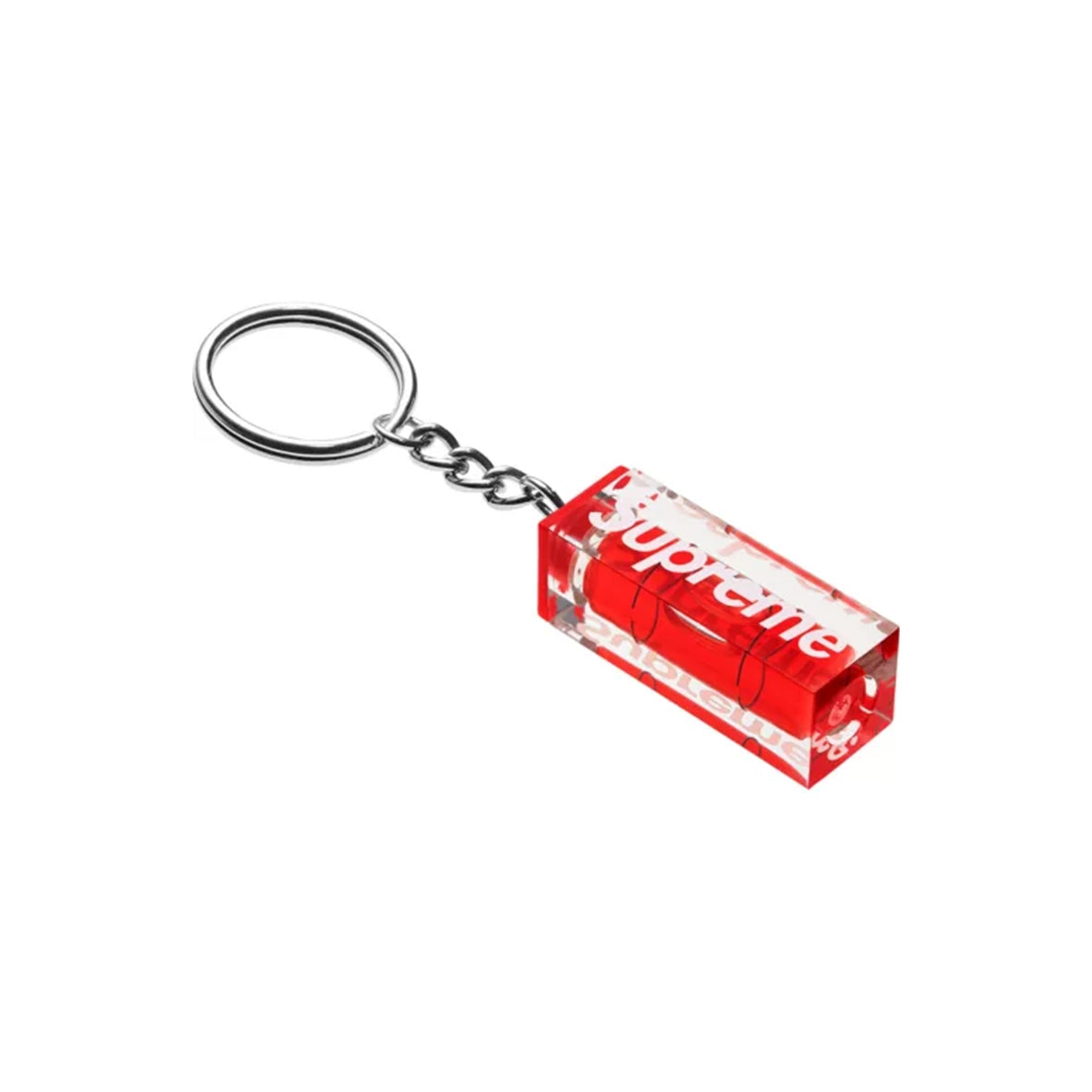 SUPREME Level Keychain Red