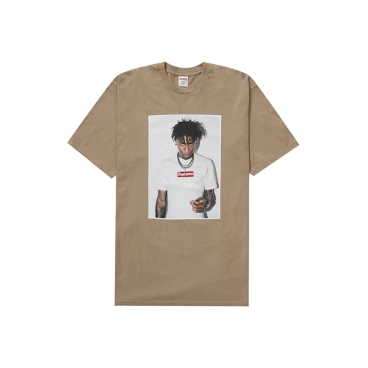 Supreme NBA Youngboy T-Shirt Beige