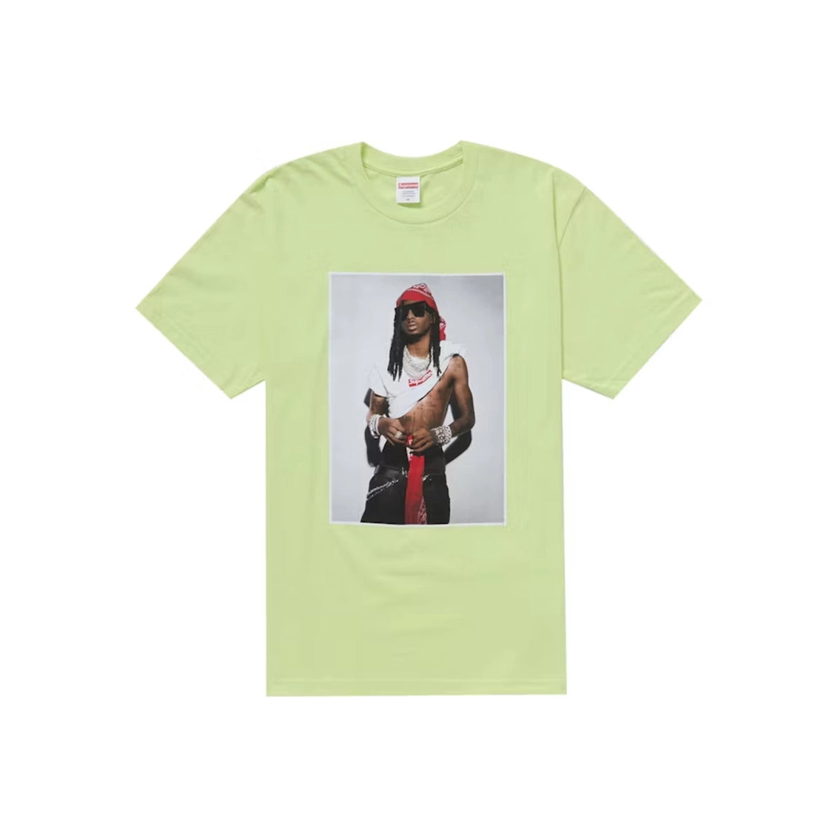 SUPREME Playboi Carti T-Shirt Pale Green