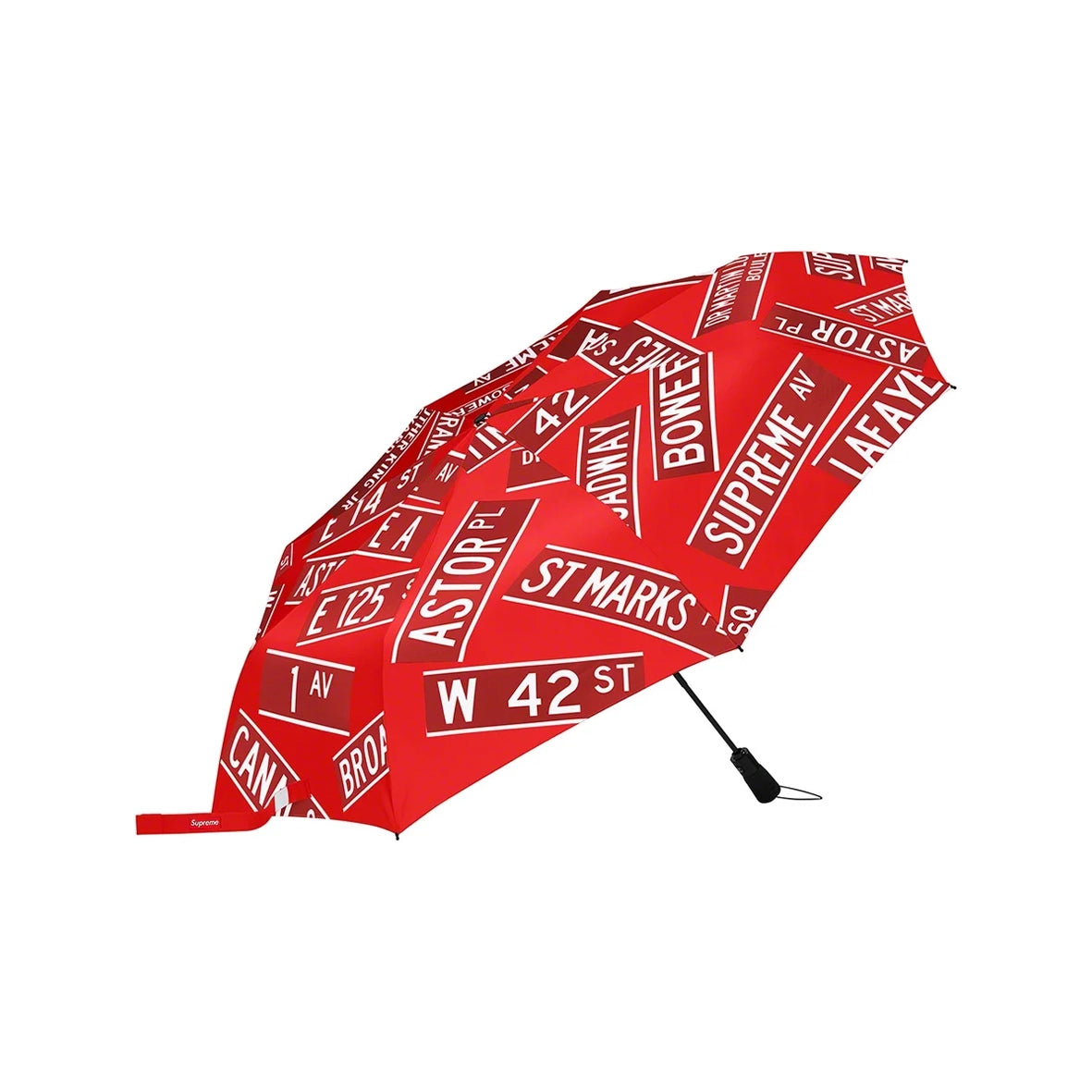 SUPREME ShedRain Street Signs Umbrella Red