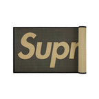 SUPREME Woven Straw Mat Black
