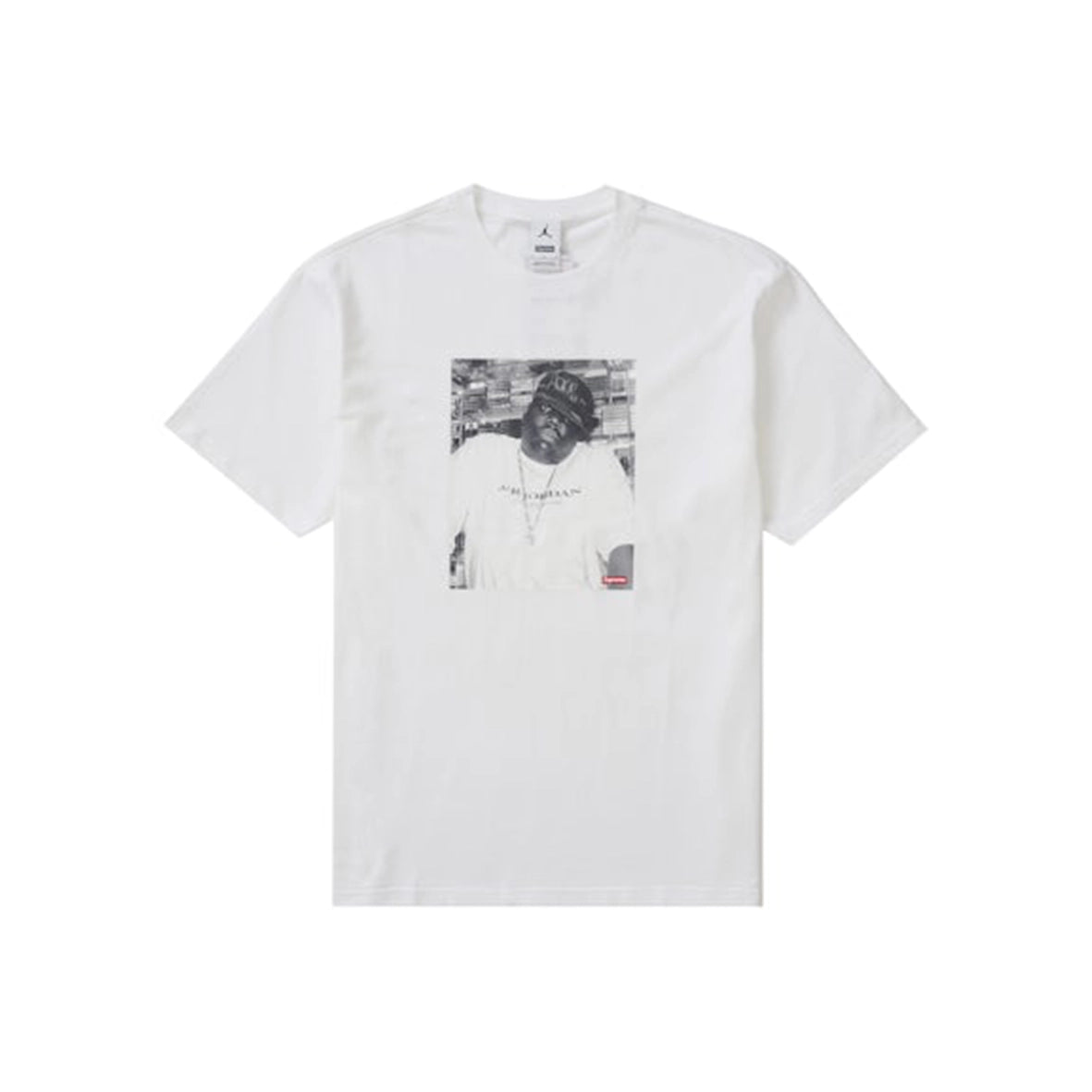 SUPREME Jordan Biggie S/S Top White
