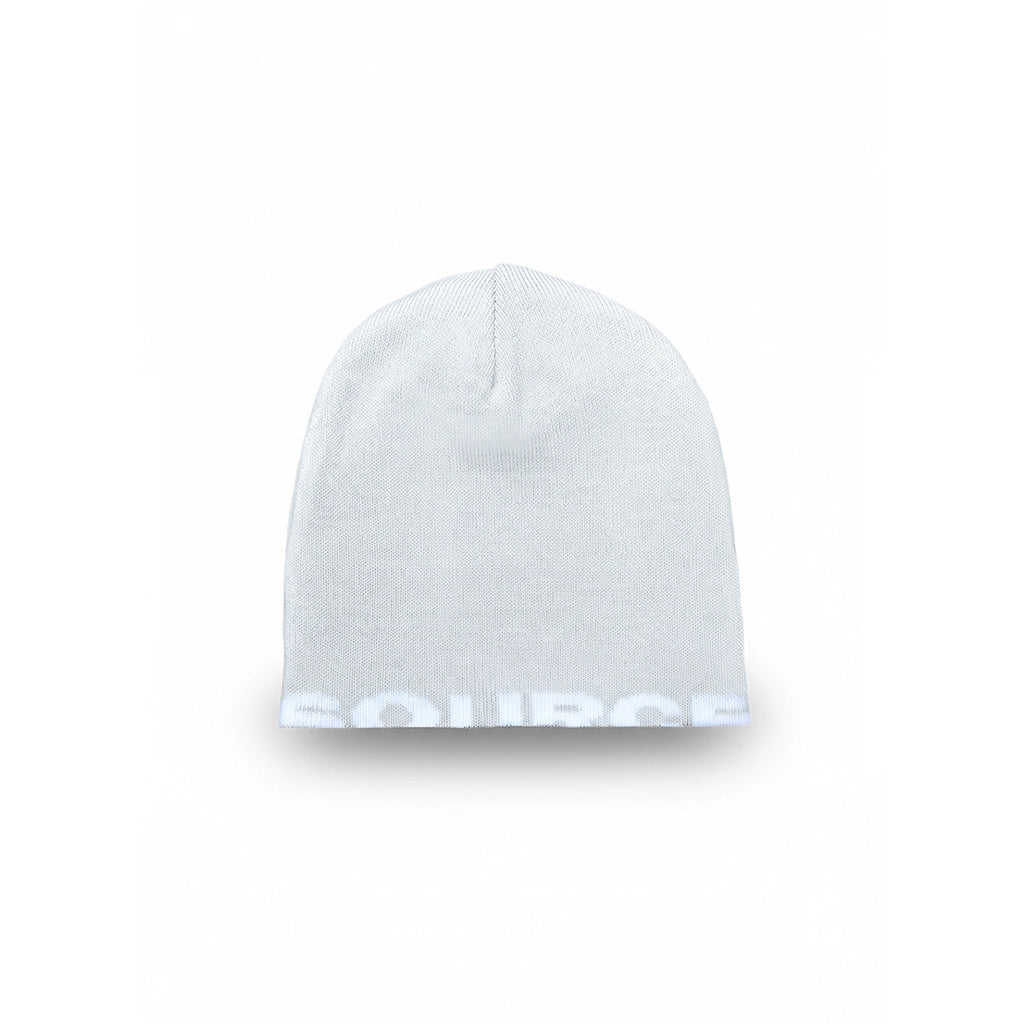 THE SOURCE Reversible Beanie Blue/Grey