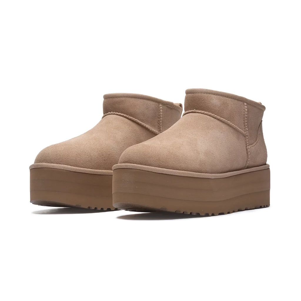UGG Classic Ultra Mini Platform Boot Sand (W)