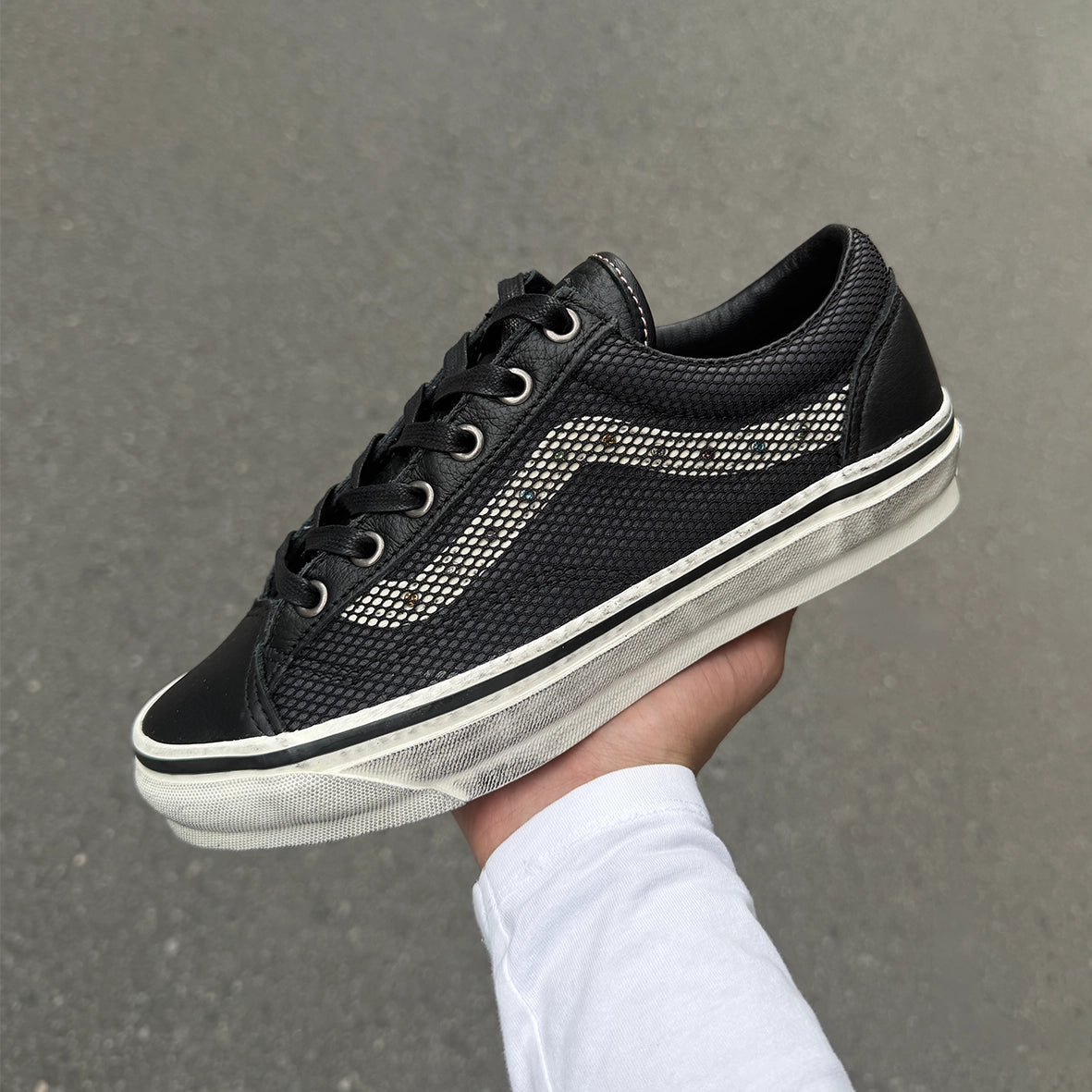 VANS LX Old Skool 36 Combat Black VN000D9RBM81