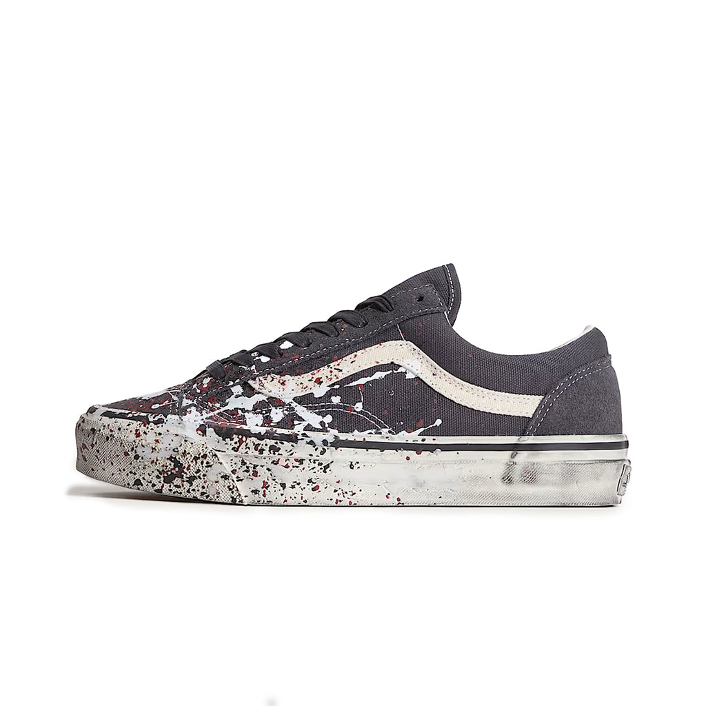 VANS LX Old Skool 36 Paint Splatter Charcoal Grey VN000D9RH911
